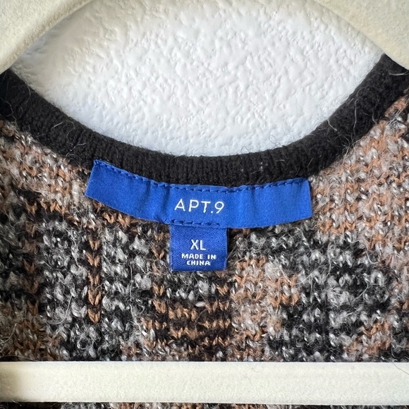 Apt 9 Leopard Cardigan XL - Picture 3 of 3